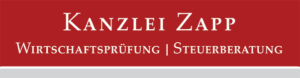 Logo: Kanzlei Zapp Wirtschaftsprüfung Steuerberatung, Steuerberater und Wirtschaftsprüfer Schwäbisch Gmünd